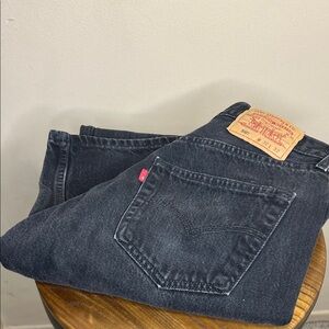 Levi's 501 Men's Black Jeans 32 x 32